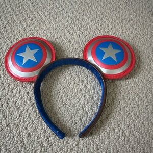 Disney Parks Captain America Shield Ears